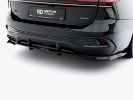 Maxton Design Rear Splitter (Vertical Bars) V.1 Audi A6 S-Line C9