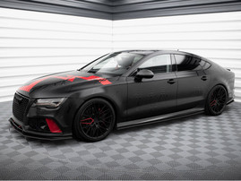 Maxton Design Street PRO Side Skirts Diffusers Audi A7 RS7 Look C7