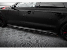 Maxton Design Street PRO Side Skirts Diffusers Audi A7 RS7 Look C7