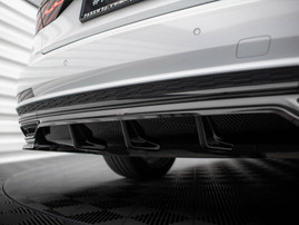 Maxton Design Rear Splitter (Vertical Bars) Audi A8 S-Line D5