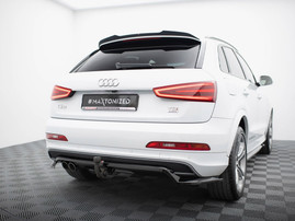 Maxton Design Rear Splitter (Vertical Bars) Audi Q3 S-Line 8U
