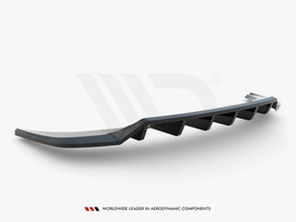 Maxton Design Rear Splitter (Vertical Bars) Audi Q3 S-Line SUV F3