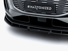 Maxton Design Front Splitter Audi Q6 e-tron Standard / S-Line / SQ6 e-tron SUV / Sportback Mk1