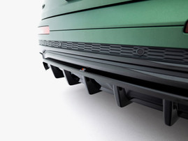 Maxton Design Rear Splitter (Vertical Bars) Audi Q7 S-Line Mk2 Facelift