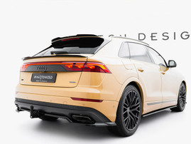 Maxton Design Rear Splitter (Vertical Bars) - Audi Q8 Mk1 Facelift