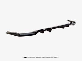Maxton Design Rear Splitter (Vertical Bars) V.1 Audi SQ8 / Q8 S-Line Mk1 Facelift