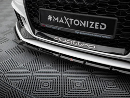 Maxton Design Front Splitter V.3 Audi RS3 Sedan 8V Facelift