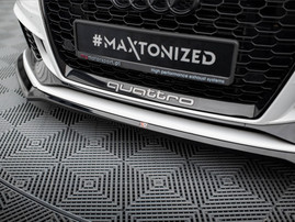 Maxton Design Front Splitter V.4 Audi RS3 Sedan 8V Facelift