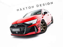 Maxton Design Street PRO Front Splitter Audi RS3 Sedan 8Y Facelift