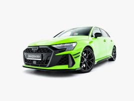 Maxton Design Street PRO Front Splitter + Flaps Audi RS3 Sportback 8Y Facelift