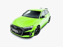 Maxton Design Street PRO Front Splitter + Flaps Audi RS3 Sportback 8Y Facelift