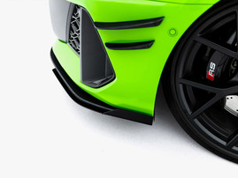 Maxton Design Street PRO Front Splitter + Flaps Audi RS3 Sportback 8Y Facelift