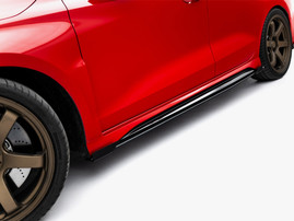 Maxton Design Street PRO Side Skirt Diffusers + Flaps Audi RS3 Sedan 8Y Facelift