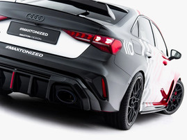 Maxton Design Rear Valance Audi RS3 Sedan 8Y Facelift (Version with original reflector)