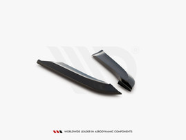 Maxton Design Rear Side Splitters V.2 Audi RS4 Sedan B7 - Textured