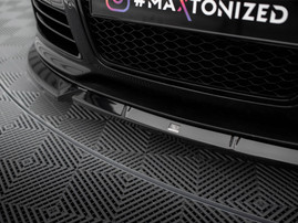 Maxton Design Front Splitter V.2 Audi RS6 Avant C6