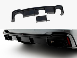 Maxton Design Rear Valance Audi RS6 C8 / C8 Facelift (Version with towbar)