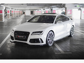 Maxton Design Front Splitter V.4 Audi RS7 C7