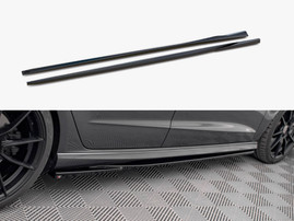 Maxton Design Side Skirt Diffusers V.2 Audi S3 / A3 S-Line Sportback 8V / 8V Facelift