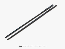 Maxton Design Side Skirt Diffusers V.2 Audi S3 / A3 S-Line Sportback 8V / 8V Facelift
