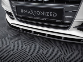 Maxton Design Front Splitter V.1 Audi S3 / A3 S-Line Sportback / Hatchback 8V