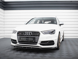 Maxton Design Front Splitter V.2 Audi S3 / A3 S-Line Sportback / Hatchback 8V