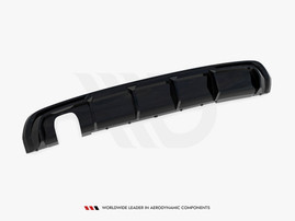 Maxton Design Rear Valance Audi A3 S-Line Sportback 8V (Version with single exhaust tips on one side)