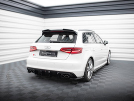 Maxton Design Rear Side Splitters Audi S3 Sportback 8V