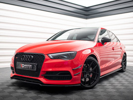 Maxton Design Front Bumper Wings (Canards) Audi S3 / A3 S-Line 8V Sedan / Cabrio