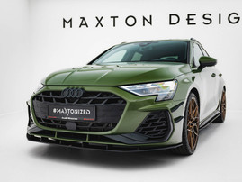 Maxton Design Street PRO Front Splitter Audi S3 Sportback / A3 S-Line Sportback 8Y Facelift