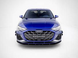 Maxton Design Street PRO Front Splitter Audi A3 S-Line Sedan / S3 Sedan 8Y Facelift