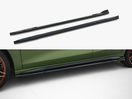 Maxton Design Side Skirts Diffusers V.3 Audi S3 Sportback / A3 S-Line Sportback 8Y Facelift