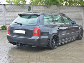 Maxton Design Rear Side Splitters Audi S4 B5 Avant - Carbon Look