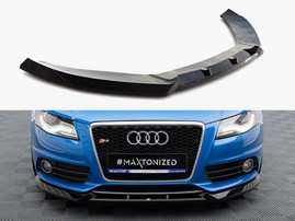 Maxton Design Front Splitter V.4 - Audi S4 / A4 S-Line B8