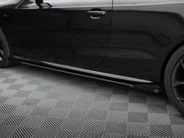 Maxton Design Side Flaps Audi A5 / A5 S-Line / S5 Coupe / Cabrio 8T / 8T Facelift