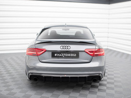 Maxton Design Rear Valance Audi S5 / A5 S-Line 8T Facelift (Version with single exhausts on both sides)