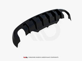 Maxton Design Rear Valance Audi S5 / A5 S-Line Coupe / Cabrio 8T (Version with single exhausts on both sides)