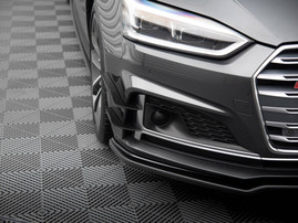 Maxton Design Front Bumper Wings (Canards) Audi S5 / A5 S-Line Coupe / Sportback F5