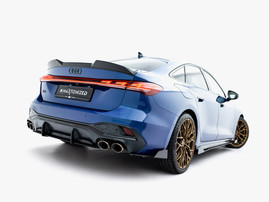 Maxton Design Street PRO Rear Side Splitters + Flaps Audi S5 Sedan / Avant B10