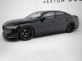 Maxton Design Side Skirts Diffusers Audi S8 / A8 S-Line D5
