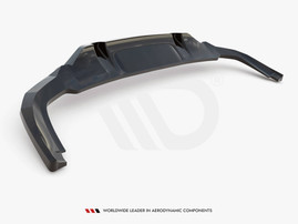 Maxton Design Rear Splitter (Vertical Bars) Audi SQ5 / Q5 S-Line Sportback Mk2 Facelift