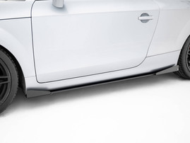 Maxton Design Street PRO Side Skirts Diffusers + Flaps Audi TT S / TT S-Line 8J Facelift