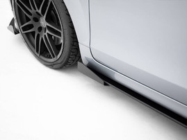 Maxton Design Street PRO Side Skirts Diffusers + Flaps Audi TT S / TT S-Line 8J Facelift