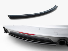 Maxton Design Central Rear Splitter Audi TT S-Line 8J Facelift