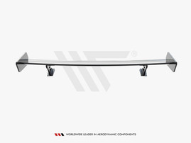 Maxton Design Carbon Spoiler With External Brackets Uprights Audi A5 Coupe 8T