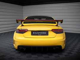 Maxton Design Carbon Spoiler With External Brackets Uprights + LED Audi A5 Coupe 8T