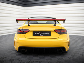 Maxton Design Carbon Spoiler With Internal Brackets Uprights + LED Audi A5 Coupe 8T