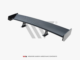 Maxton Design Carbon Spoiler With Internal Brackets Uprights + LED Audi A5 Coupe 8T