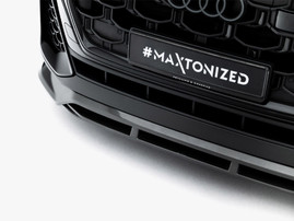 Maxton Design Prepreg Carbon Fiber Front Splitter Audi SQ8 / Q8 S-Line Mk1 Facelift