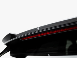 Maxton Design Carbon Fiber Tailgate Spoiler (Upper) Audi SQ8 / Q8 S-Line Mk1 Facelift